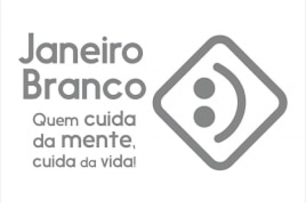 Janeiro branco o mês para cuidarmos da saúde mental.